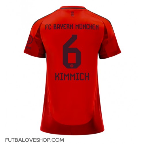 Dres Bayern Munich Joshua Kimmich #6 Domáci pre Ženy 2024-25 Krátky Rukáv